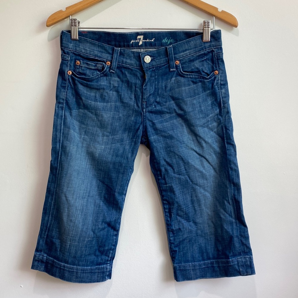 7 for all mankind dojo jeans  shorts size 26